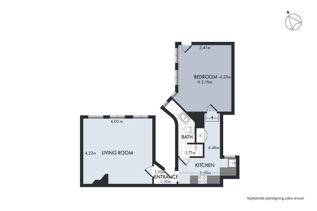 Sanders Central - Cute One-Bedroom Apartment In The Middle Of It All København Eksteriør bilde